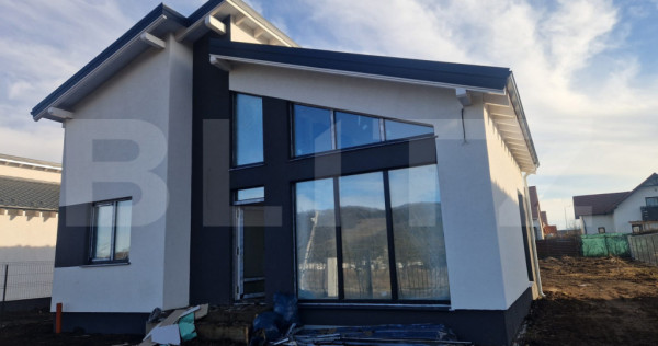 Casa Harman individuala , 712 mp teren , moderna, intabulata