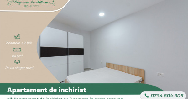 Apartament de inchiriat cu 2 camere la curte comuna, zona Ce