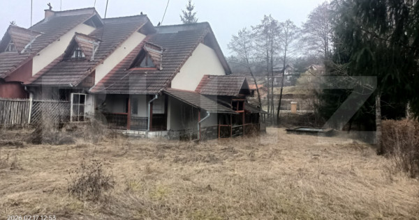 Oază de liniște &icirc;n Sovata &ndash; Cabană cu piscină, teren