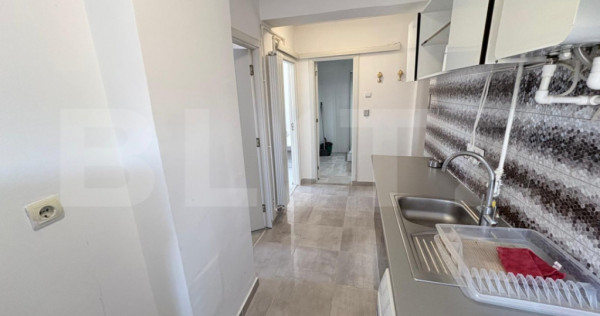 Apartament 42 mp, mobilat și renovat, cu balcon și AC &ndash;