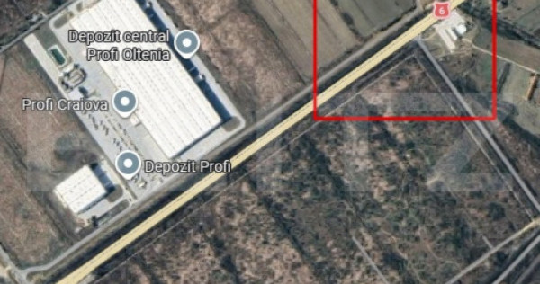 Teren intravilan 12.500 mp, zona Profi Logistic Isalnita