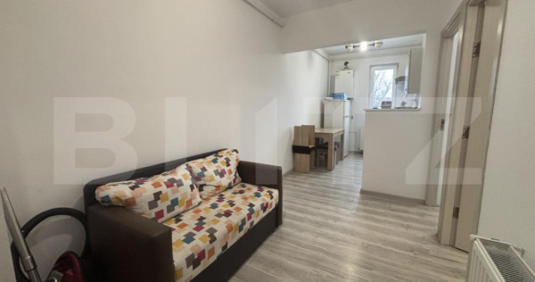 Apartament 2 camere decomandate , 48 mp, parcare, zona Abato