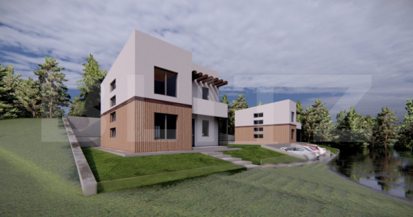 Vila de lux cu 4 camere in Pietrarie langa padure