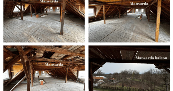 Proprietate 435 mp aproape Hațeg &ndash; Retezat | Casă familie/pensiune