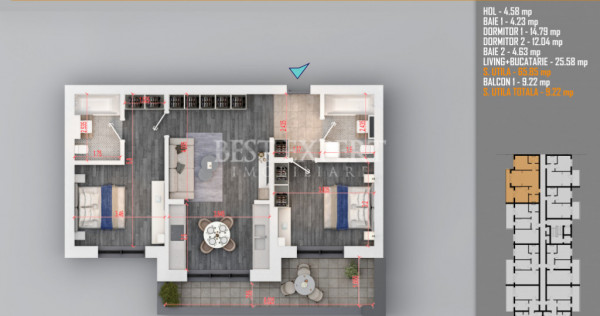 3 Camere Ideal Familie Comision 0%