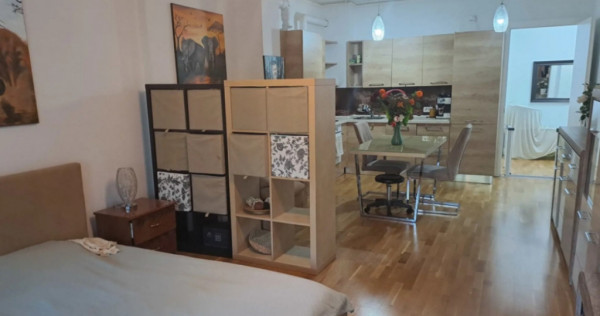 Garsoniera 52mp, centrala proprie + loc parcare, Baneasa/Gra