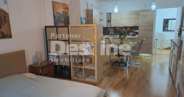 Garsoniera 52mp, centrala proprie + loc parcare, Baneasa/Gra