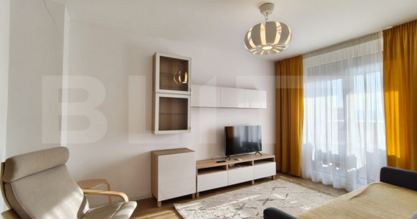 Apartament 2 camere, Ared, bucatarie separata, parcare acope