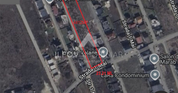 Otopeni, Str. 1Mai &ndash; Teren 4.412mp, Deschidere 23,21m | Co