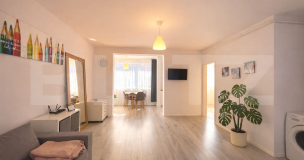 Apartament 2 camere, 51 mp, etaj intermediar, zona Vivo