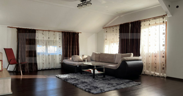 Casa P+M, 500 mp teren, deschidere bilaterala, Drumul Apelor