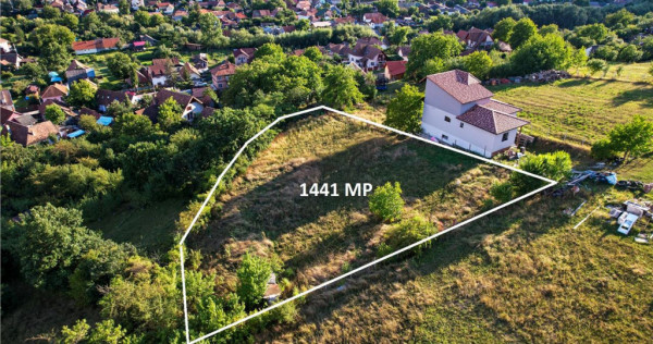 Teren intravilan, cu panorama superba, in Sfantu Gheorghe, C