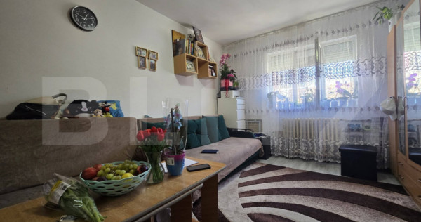 Garsoniera 22 mp, mobilata, utilata, zona Blascovici