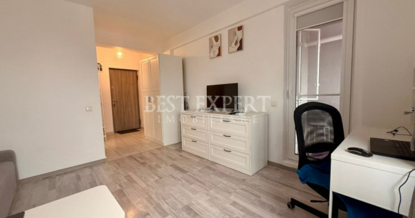 Garsoniera complet mobilata si utilata cu Parcare Inclusa |