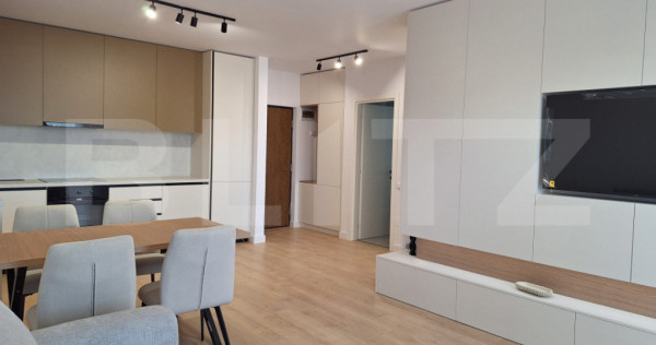 Apartament lux 2 camere 45 mp, terasa 10mp, etaj intermediar