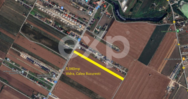 Teren 5.040mp Berceni - Vidra