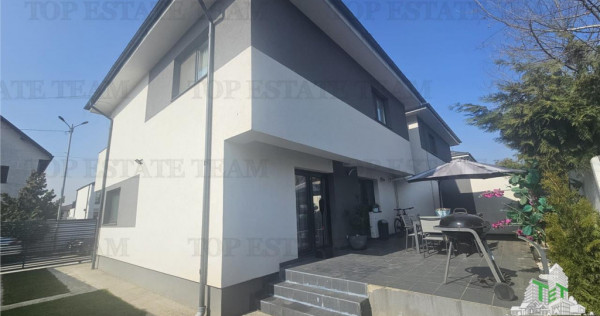 Vila lux 4 camere cu panouri solare in Chiajna