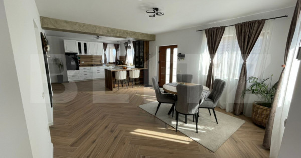 Casa cu etaj 175 MP utili cu teren generos intravilan de 410