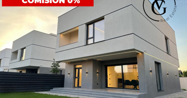 Vila Premium cu design contemporan P+2 in Tunari | Pret cu T