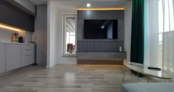 COSMOPOLIS - Apartament 2 camere tip studio, cu terasa mare