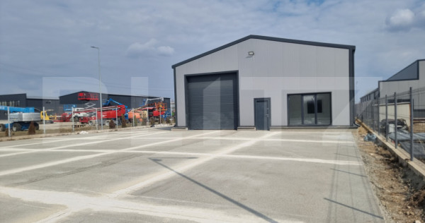 Hala moderna, cu acces la autostrada A3