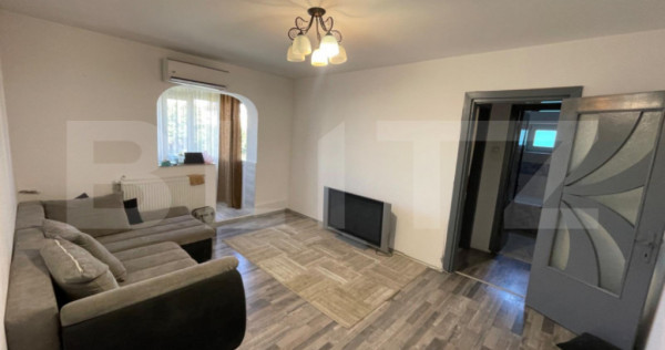 Apartament 3 camere 65mp, centrala termica, aer conditionat,