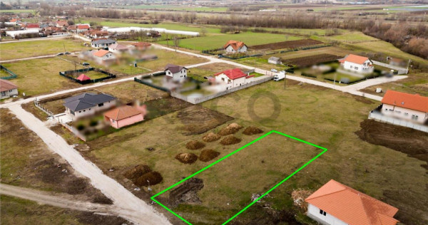 RECO Teren intravilan pentru loc de casa 810 mp cu utilitat