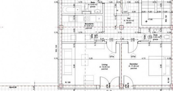 Apartament 3 camere, 84.71 mp, zona Lipovei