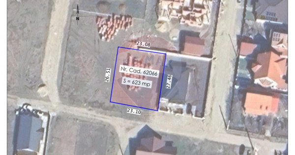 Teren intravilan de V&acirc;nzare, S&acirc;ntandrei 623mp, Strada P...