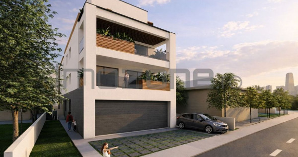 3 camere, CURTE 67 mp si 2 PARCARI proprii, 75 MP, FINISA...