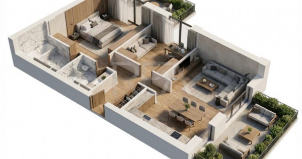 Apartament 3 camere, Ferdinand