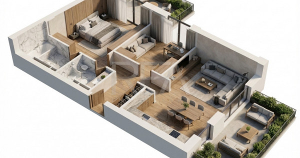 Apartament 3 camere, Ferdinand
