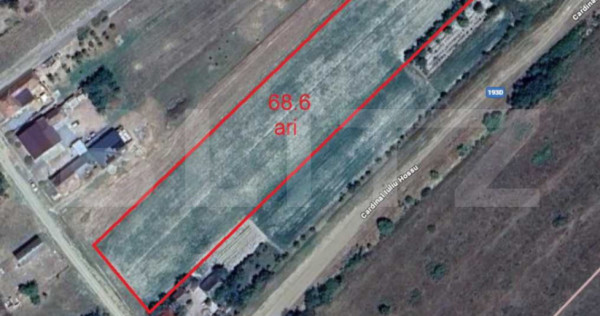 Teren intravilan de v&acirc;nzare in Cionchesti 68,48 ari