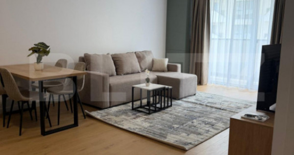 Apartament lux 2 camere 45 mp, terasa 8.50 mp, etaj intermed