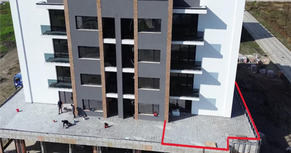 Ap 2 cam, etaj 1, terasa proprie 100 mp, complex Ozone, comi