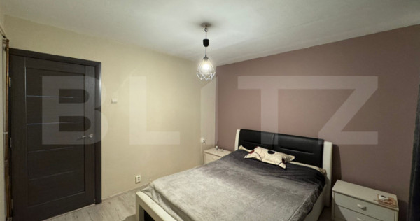 Apartament 3 camere decomandat, 2 bai, 75 mp total - Brazda