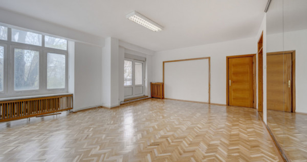 Primăverii, apartament 155MP total+garaj subteran, etaj 1/4