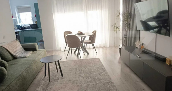 Apartament lux Tractorul | 2 camere | Terasa 10 m | Parcare
