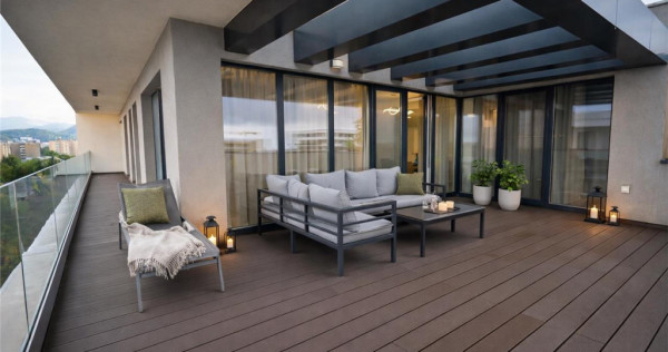 !Premium Penthouse,echipat,parcare subterana,50 mp terasa,Qu