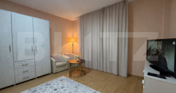 Apartament mobilat si utilat, parcare, zona Cetatii