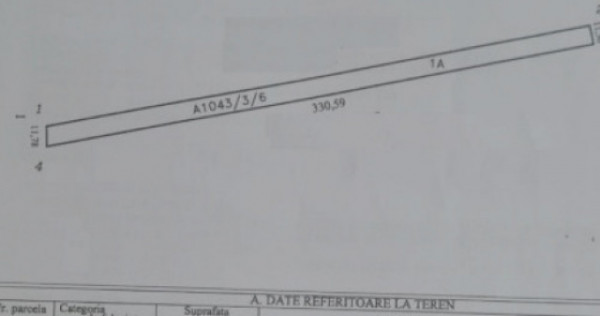 Teren Extravilan de V&acirc;nzare in Constanța | Zona Sf&acirc;nta Tr