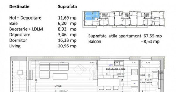 Apartament Luxury 2 camere