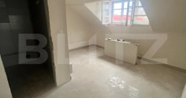 Apartament 1 camera, 30 mp, semifinisat, zona Piata Decebal