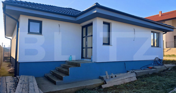 Casă modernă | 109 mp utili | Teren 600 mp | Terasă acope