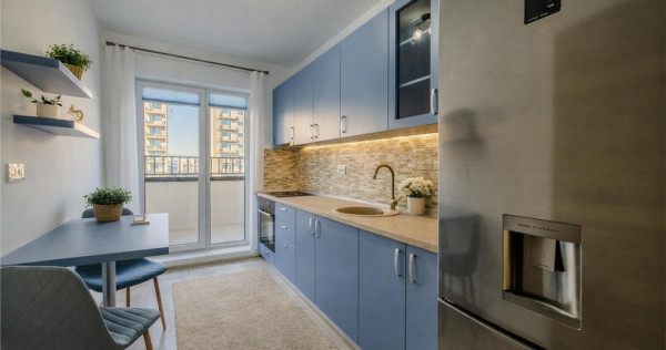Apartament 2 camere,tip penthouse,mobilat, utilat.2 terase,1