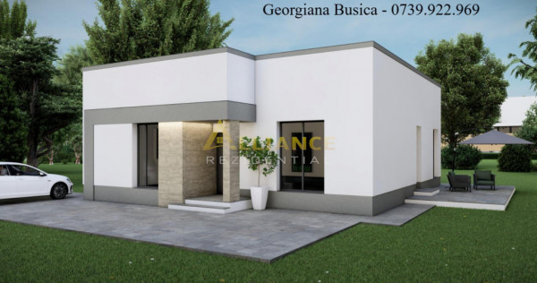 Casa individuala ||4 camere 2 bai || teren 500mp ||
