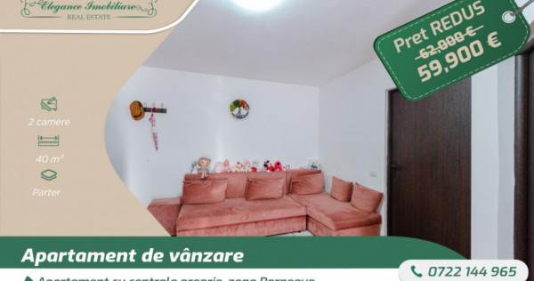 Apartament cu centrala proprie, zona Parneava, Arad