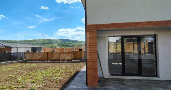 Unitate duplex finisată 4 camere, 120mp utili, Chinteni