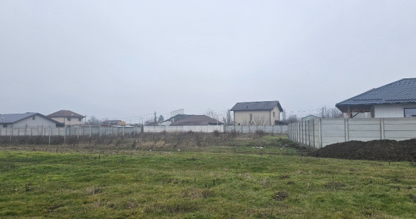 Teren 550mp ideal casă Ciorog&acirc;rla | L&acirc;ngă pădure, aproape de A0