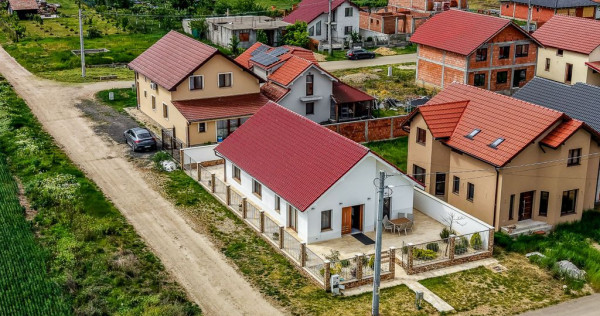 Casă nouă gata de mutat, &icirc;n Tisa Nouă, la 14 km de Arad